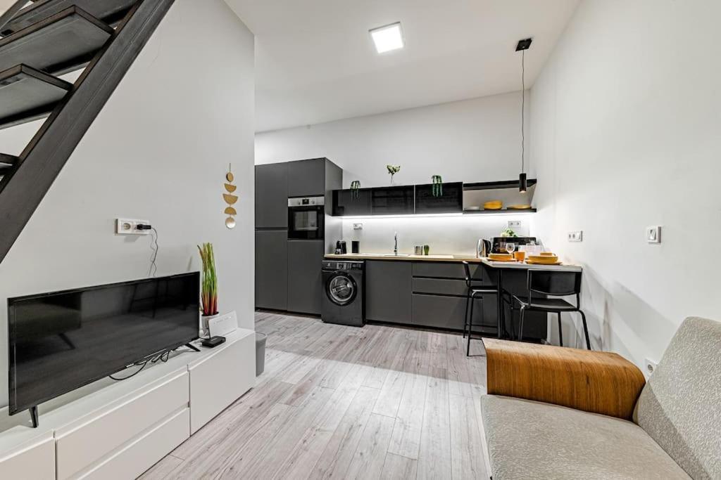 Apartmán Chic Loft Bp: Industrial Gem *
